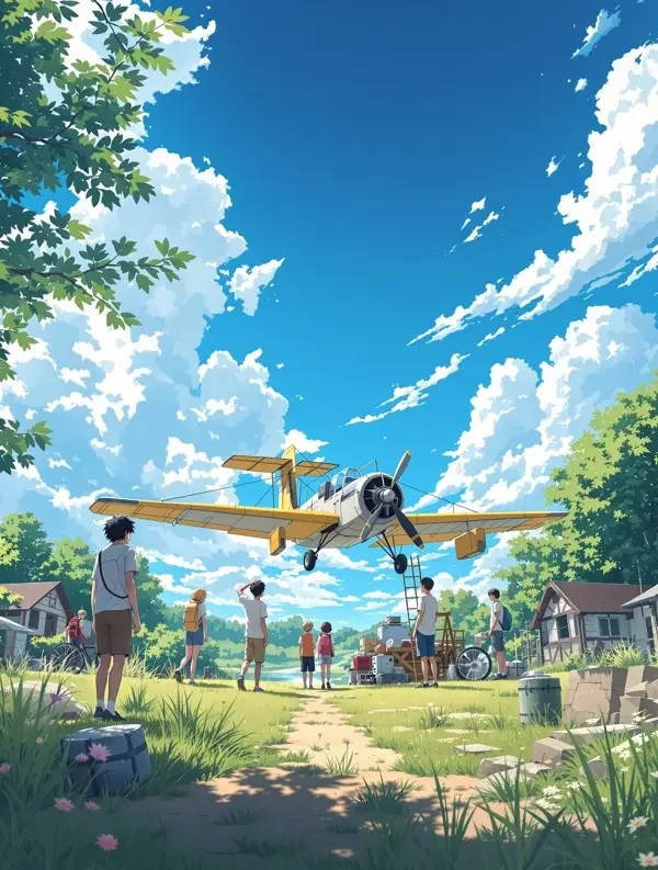 夏空飞行 - 日韩小视频夏祭热映 夏空飞行