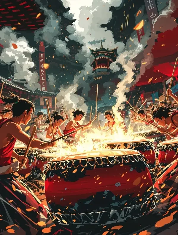 热血太鼓 - 日韩小视频夏祭热映 热血太鼓